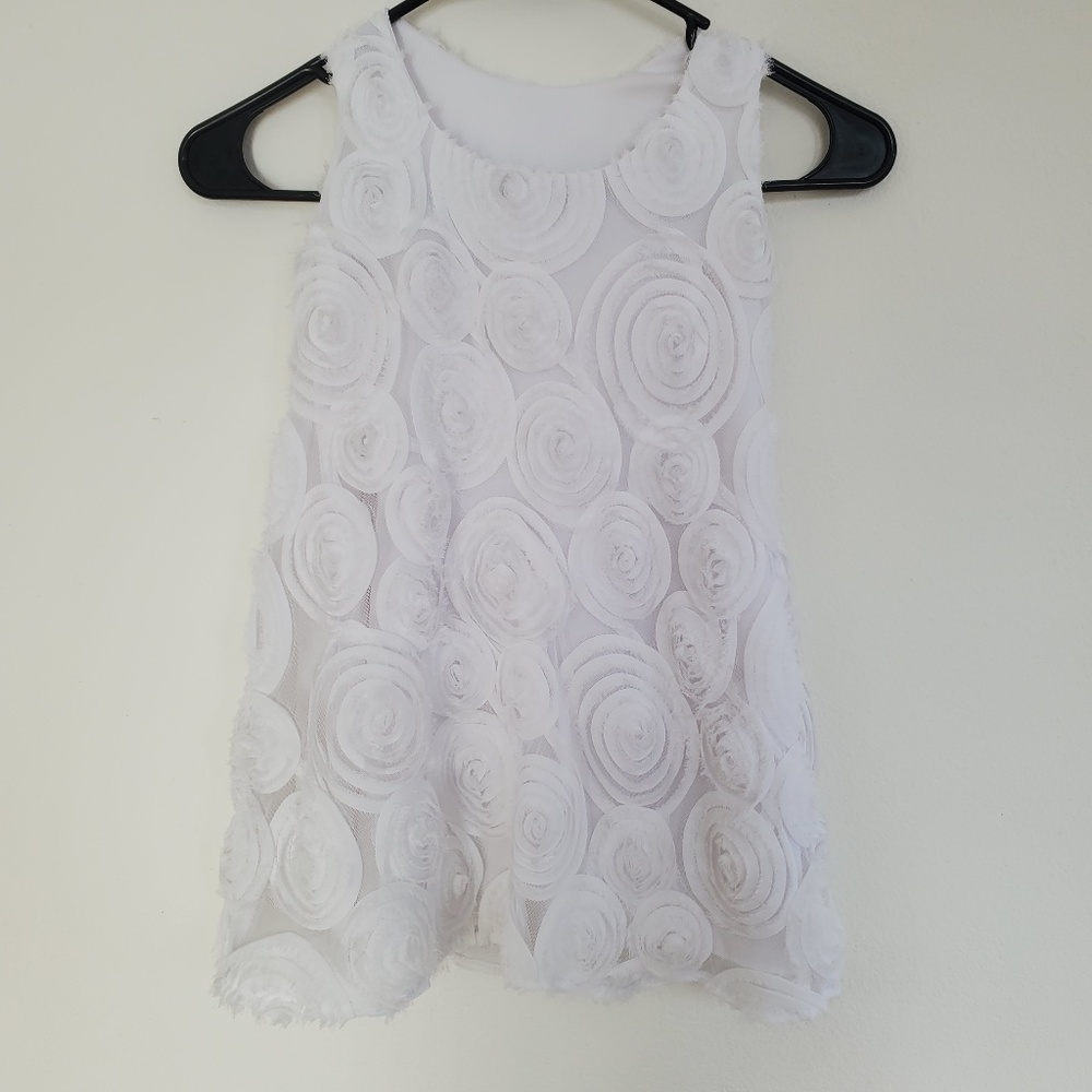 White Chiffon Dress